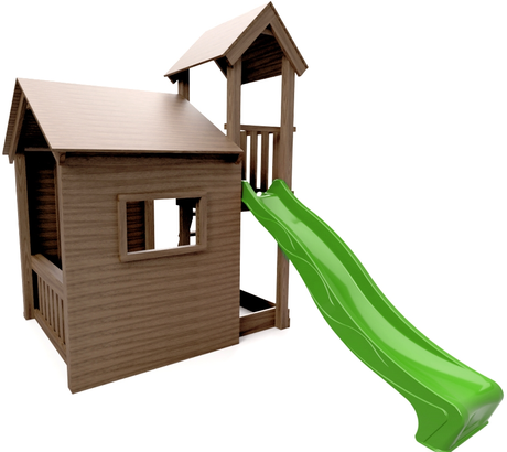 Детский городок Little Panda Непоседа 8/120 зеленый