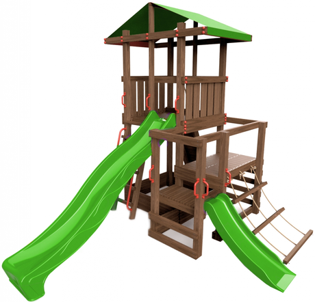 Детский городок Little Panda Непоседа 4/150 зеленый