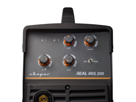 Сварочный аппарат Сварог REAL MIG 200 (N24002N) Black (маска+краги)