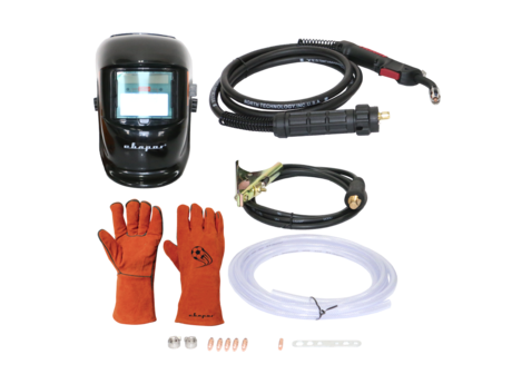 Сварочный аппарат Сварог REAL MIG 200 (N24002N) Black (маска+краги)