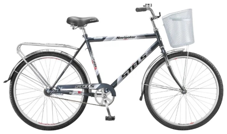 Велосипед STELS  Navigator 210 Gent 26 (2017) черный, рама 19