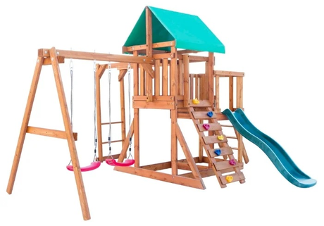 Детский городок Babygarden с балконом, рукоходом, скалолазкой игоркой 1.8м