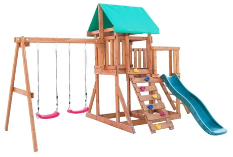 Детский городок Babygarden с балконом, скалолазкой и горкой 1.8м