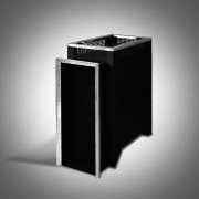 Печь Радуга  ПБ-34 теплообменник нержавеющая сталь, закрытая и открытая каменка