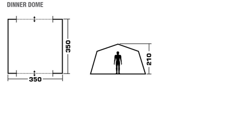 Шатёр TREK PLANET  Dinner Dome