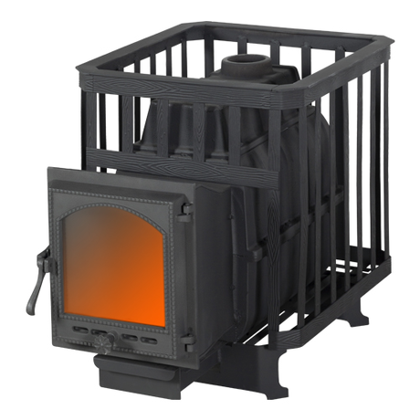 Печь Fireway  Паровар 22 сетка ковка (404)