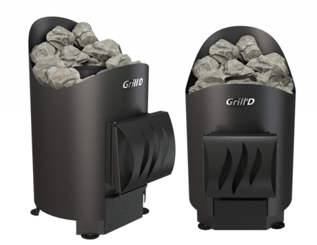 Печь Grill'D Aurora mini Long black