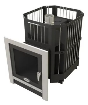 Печь ГрейВари Кирасир 20 Corbis Silver Intro 