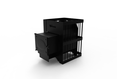 Печь Протопи Дачник чугунная дверка