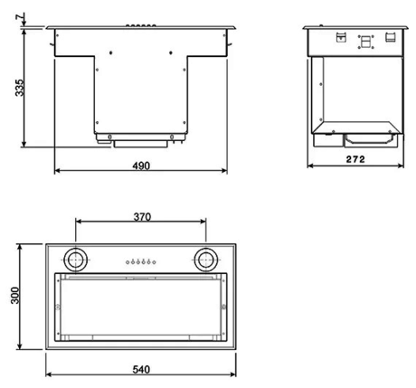 Вытяжка кухонная Smeg KSEG58PXE