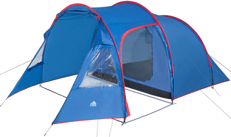 Палатка TREK PLANET  Trento 4 синий/красный