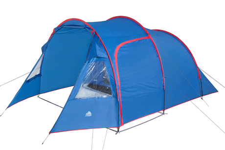 Палатка TREK PLANET  Trento 4 синий/красный