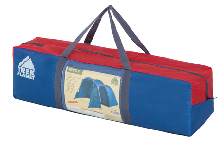 Палатка TREK PLANET  Trento 4 синий/красный