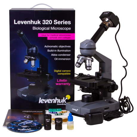 Микроскоп Levenhuk D320L PLUS