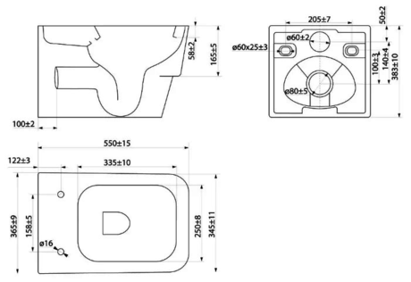 Унитаз IDDIS Mirro MIRRDSEi25