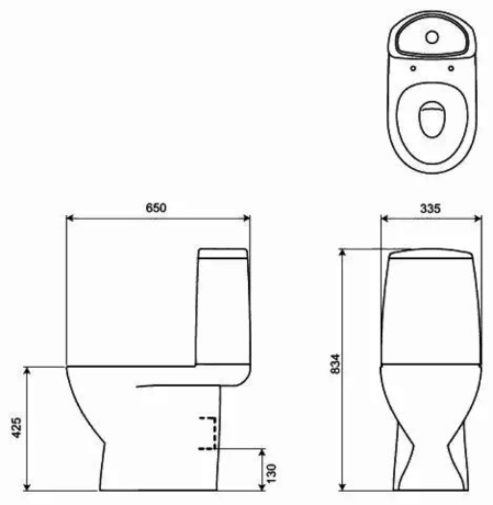 Унитаз IDDIS Mirro MIR2DSEi24 