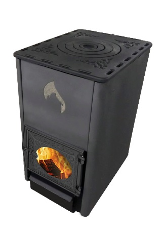Печь Берёзка  Комфорт 120 (ДТ-3 стекло)