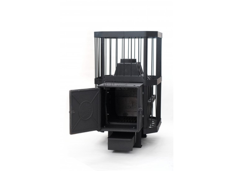 Печь НМК  Сибирь-18 чугунная дверка (сетка)