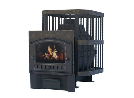 Печь НМК  Сибирь-24 чугунная дверка (кожух)