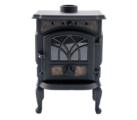 Печь НМК  СИБИРЬ-7 чугунная со стеклом