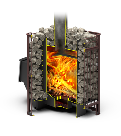 Печь Теплодар ТАМАНЬ СЕТКА 10Т