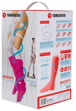 Вибромассажер Yamaguchi  Axiom Air Boots розовый