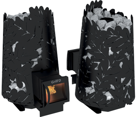 Печь Grill'D Dubravo 180 long black