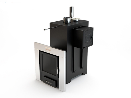 Печь ИзиСтим Сочи М2 боковой вход справа