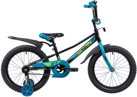 Велосипед Novatrack Valiant 18 (2020) черный