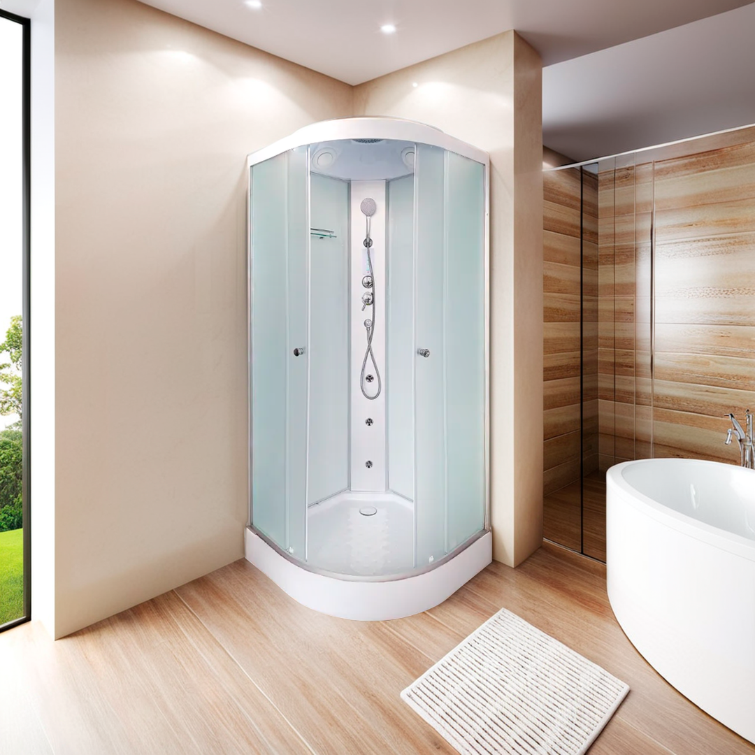 Душевая кабина Deto  LM908 с гидромассажем и электрикой