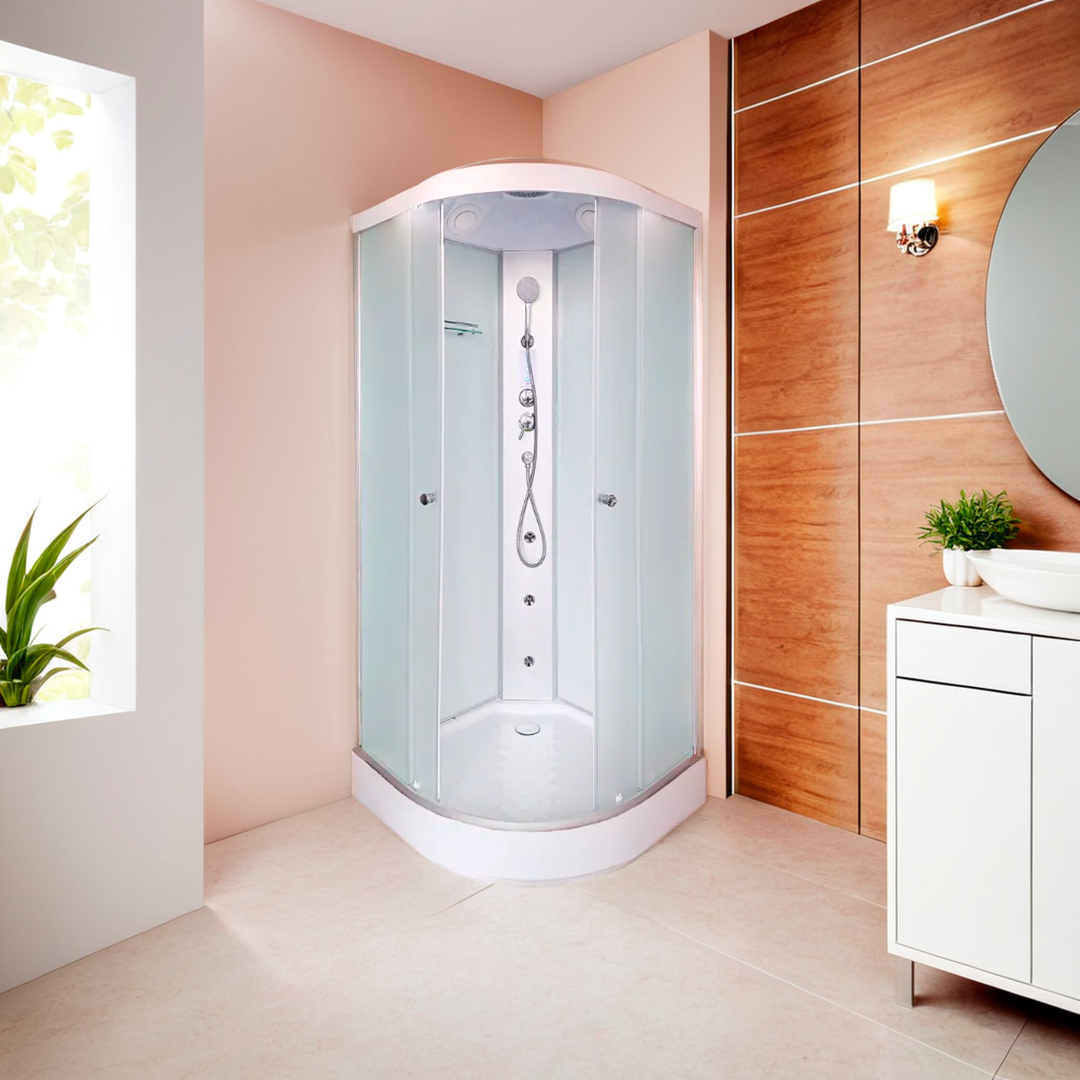 Душевая кабина Deto  LM908 с гидромассажем и электрикой