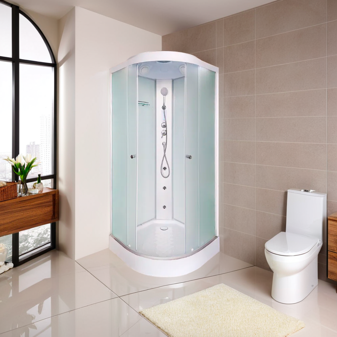 Душевая кабина Deto  LM908 с гидромассажем и электрикой