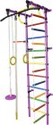 Спортивно-игровой комплекс Формула здоровья "Гамма-1К Плюс" фиолетовый-радуга