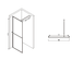 Душевое ограждение Abber    Immer Offen AG60090B