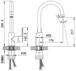 Смеситель для кухни IDDIS Cuba CUBBLFJi05 