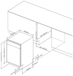 Встраиваемая посудомоечная машина De Dietrich    DV01044J
