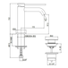 Смеситель Gattoni    CIRCLE TWO 9142/91NO