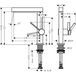 Смеситель Hansgrohe  Finoris 76060000, хром