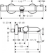 Смеситель Hansgrohe   Ecostat Comfort 13114670