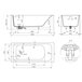 Ванна  Salini  ORLANDA KIT 102112G