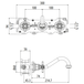 Смеситель Gattoni    TRD TR105/18C0 хром