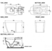 Унитаз Creo Ceramique Decart DC1001+DC1002