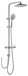 Душевая система IDDIS Elansa shower ELASB3FI76 