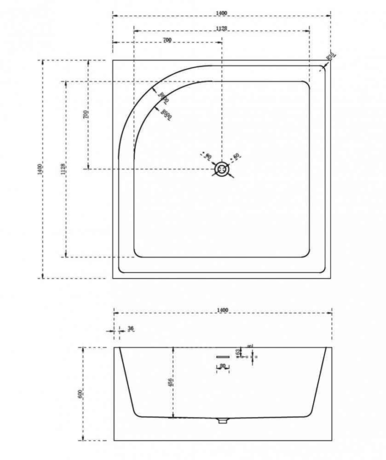 Ванна  Abber   AB9337