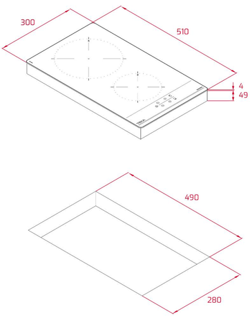 Варочная панель Teka  IBC 32000 TTC BLACK