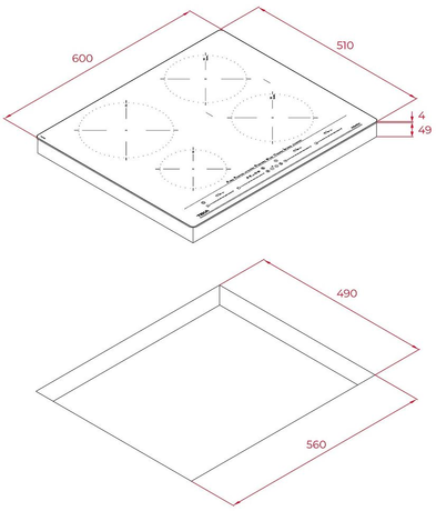 Варочная панель Teka    IZC 64630 MST LONDON BRIC