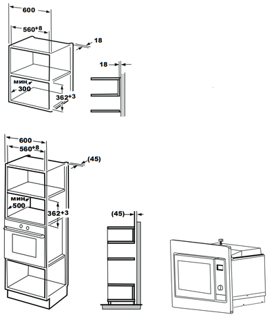 Микроволновая печь Kuppersberg  HMW 615 X 6484