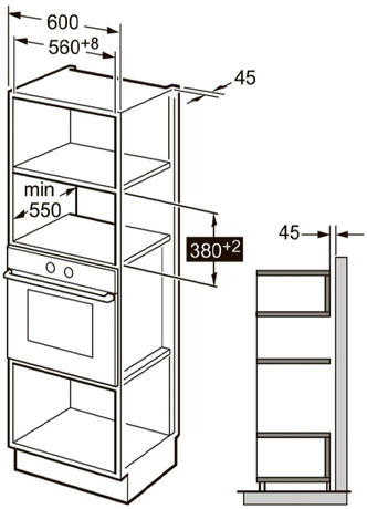 Микроволновая печь Kuppersberg  HMW 650 BL 6335