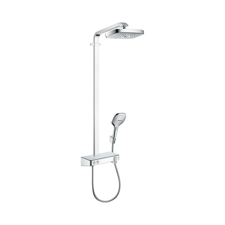 Душевая система Hansgrohe   Raindance Select Push 300 2jet Showerpipe 27126000 хром 