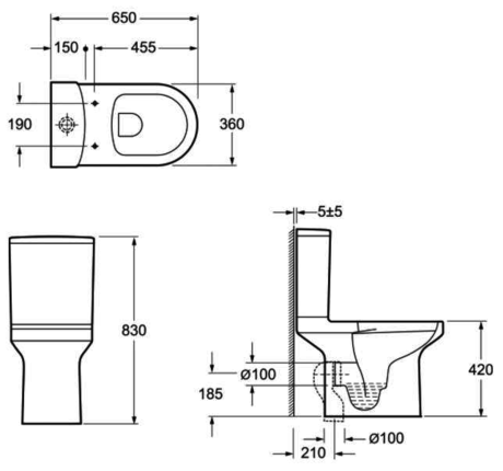 Унитаз Jacob Delafon  Elite E20997-00  